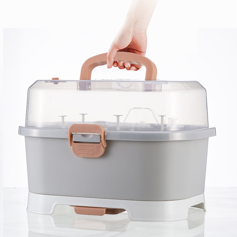 Baby Food Prep Containers - LazyChild Babyflaschen-Aufbewahrungsbox, tragbar, großes Fassungsvermögen, Behälter