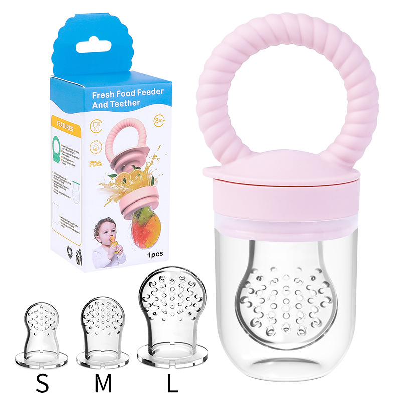 Baby Food Vegetable - BPA-freier Silikon-Babynahrungssauger, Lebensmittelechter Silikon-Obst- und Gemüse-Fütterungssauger