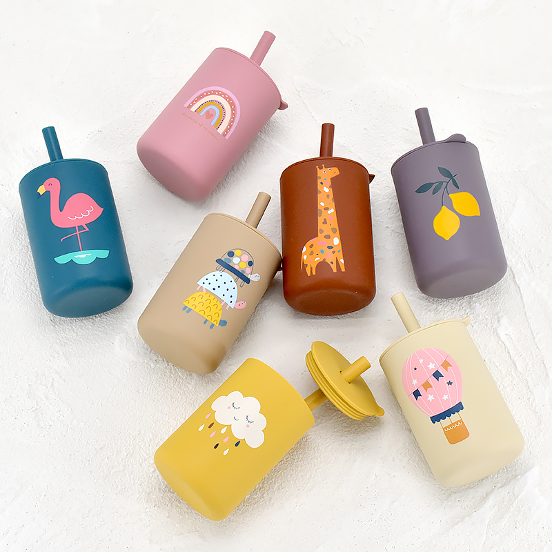 Baby Food Hipp - Baby Silikon Sippy Tasse Tragbare Lagerung