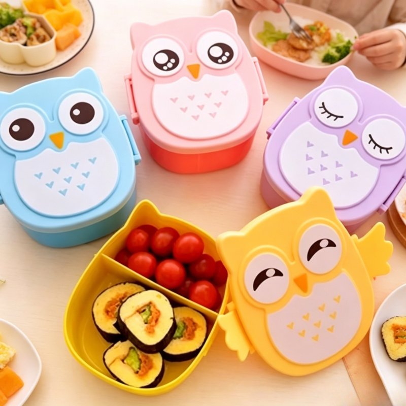 Baby Food Container - Tragbare Plastik-Lunchbox für Kinder & Schüler,