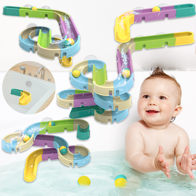 Baby Food Quantity - Baby Bad Regenbogen Rutsche Spielzeug Marmor