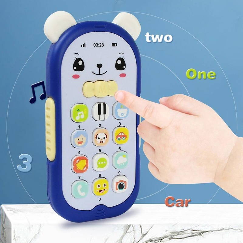 Baby Food Hipp - Baby-Telefonspielzeug mit Musik und Geräuschen für