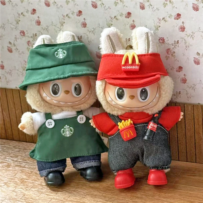 Baby Food Doll - Arbeitskleidung Outfit Kleidung für Labubu Puppe