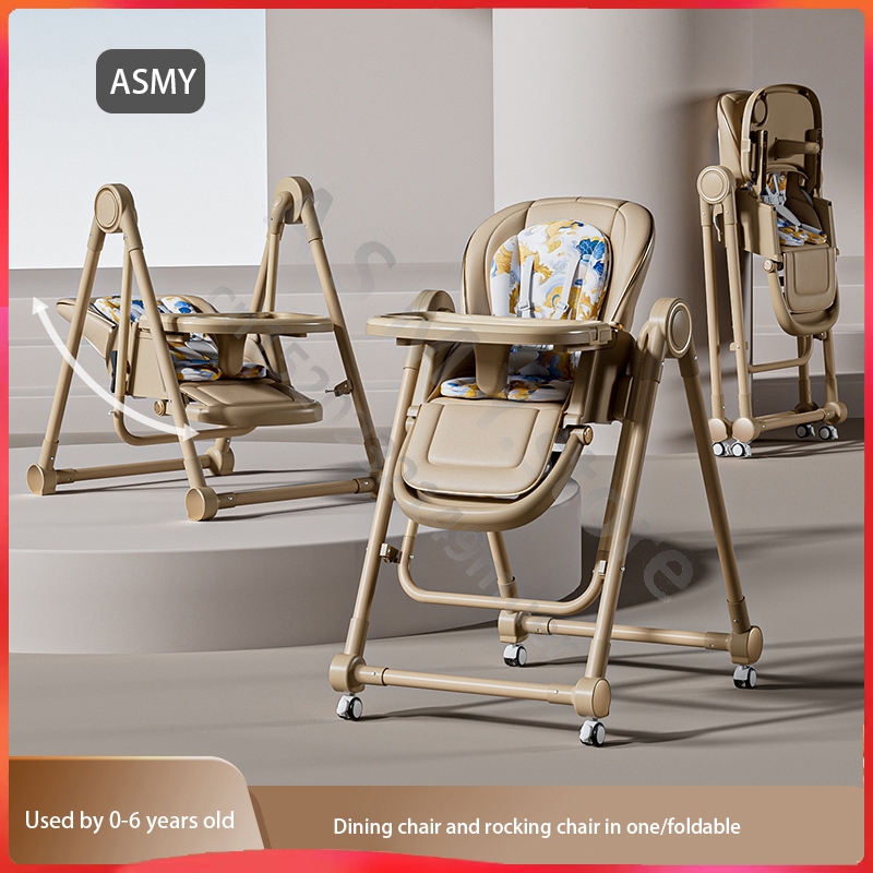 Baby Food Chair - Baby-Esszimmerstuhl/multifunktionaler Ess-Babystuhl/tragbarer Baby-Esszimmerstuhl für den Haushalt/Höhe