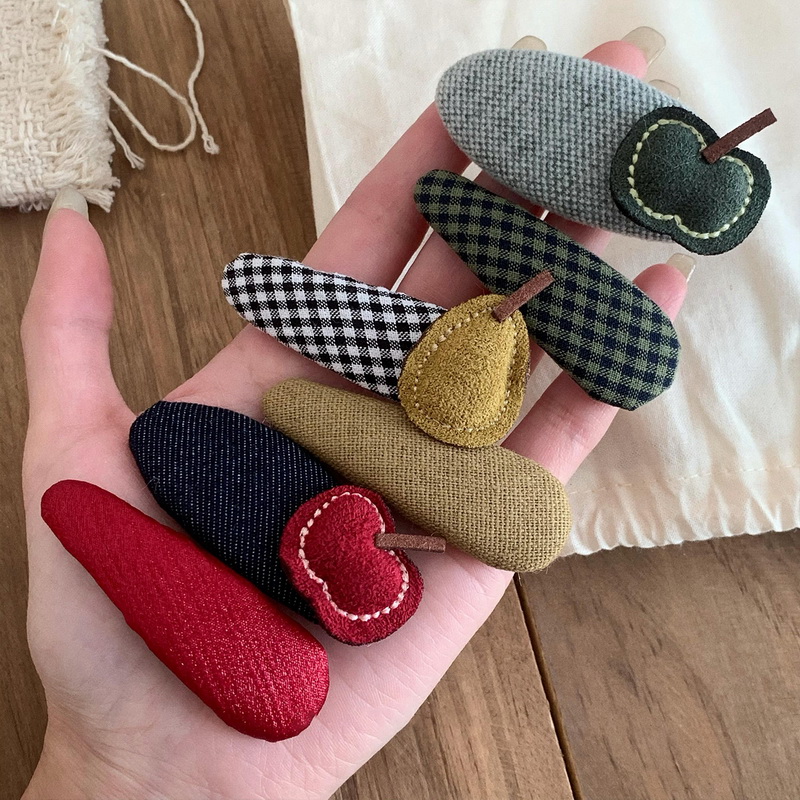 Baby Food Apple - 2 Teile/satz Nette Apple Haar Clip