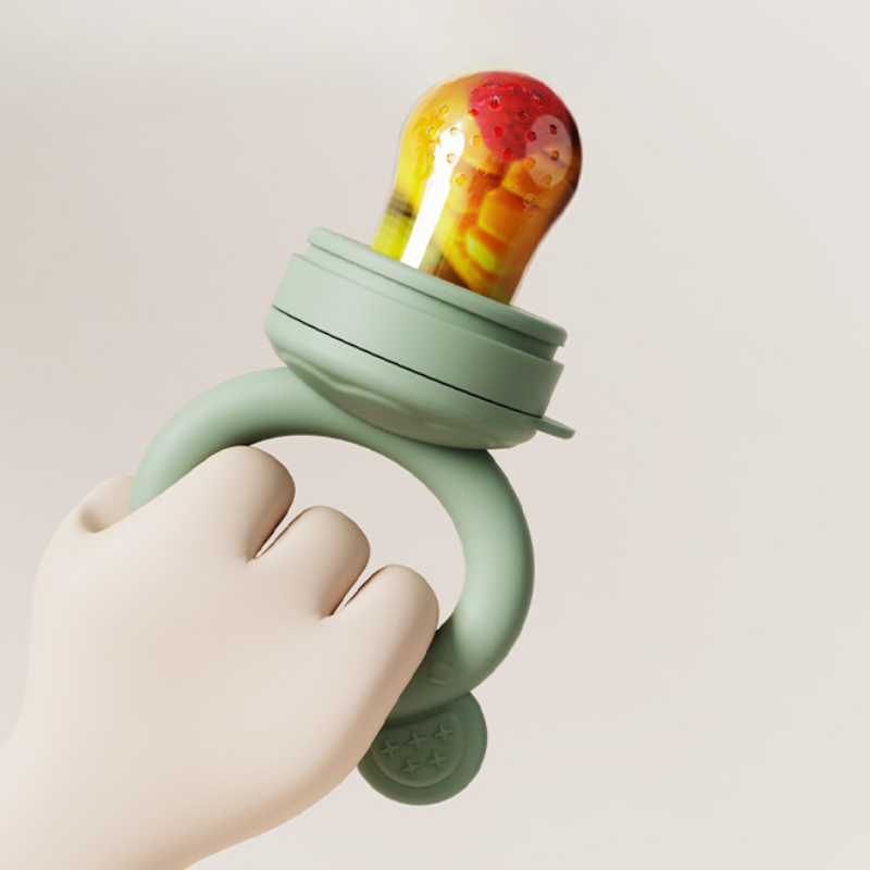 Baby Food Vegetable - Baby Schnuller Obst Feeder Mit Abdeckung