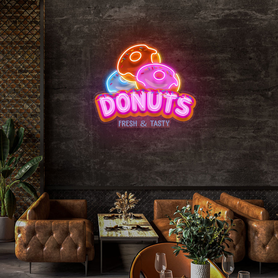 Baby Food In Restaurant - Benutzer definierte Restaurant mit Donut Leucht