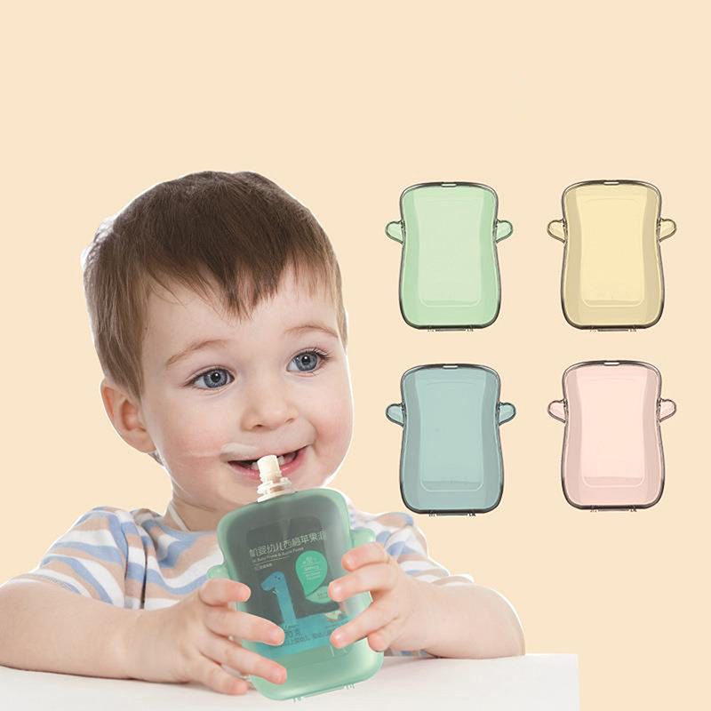 Baby Food Weaning - Selbsternährender Babynahrungsbeutelhalter – kein Auspressen, kein