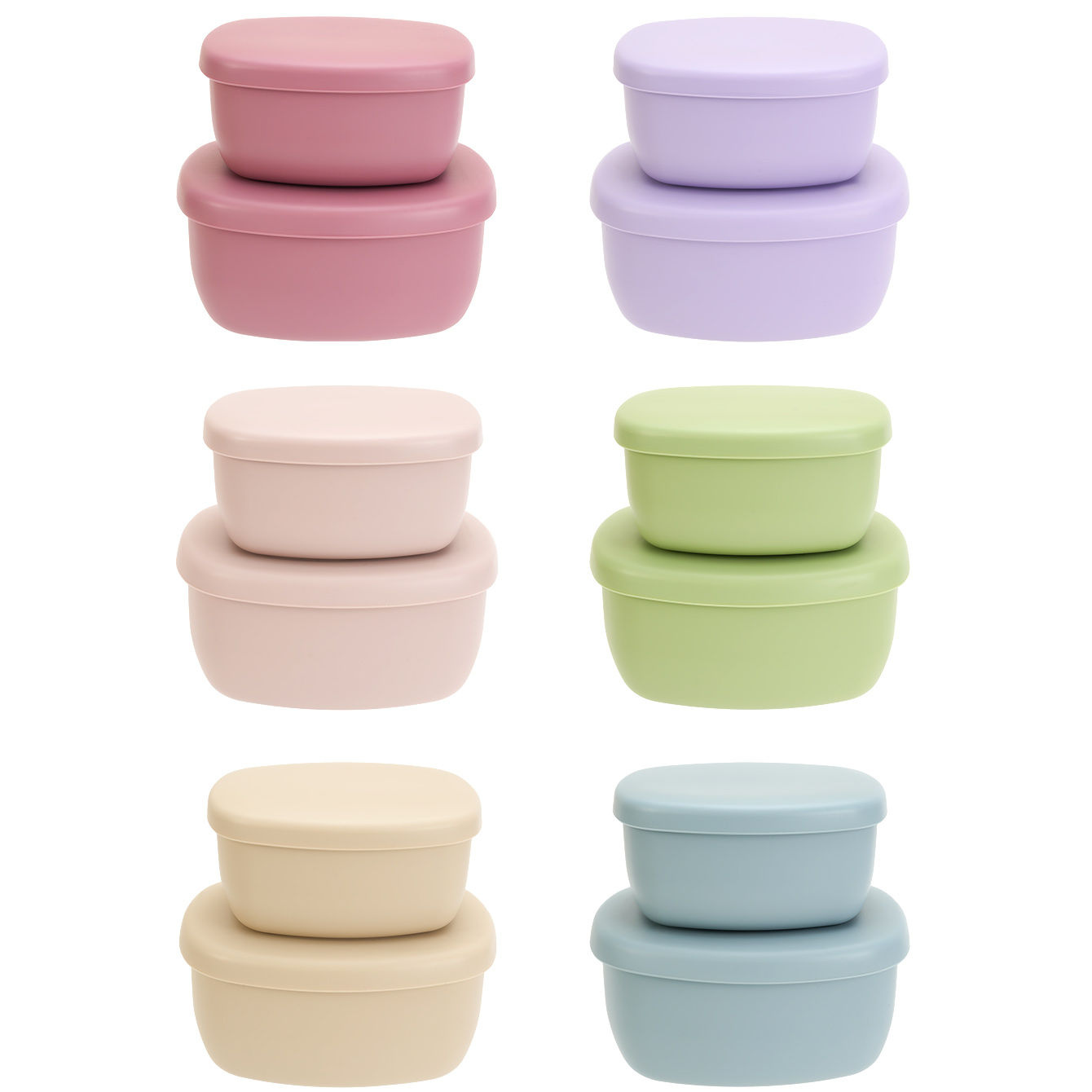 Baby Food Weaning - 2-teiliges BPA-freies Baby-Fütterungsgeschirr-Set, tragbare Aufbewahrungsbehälter für
