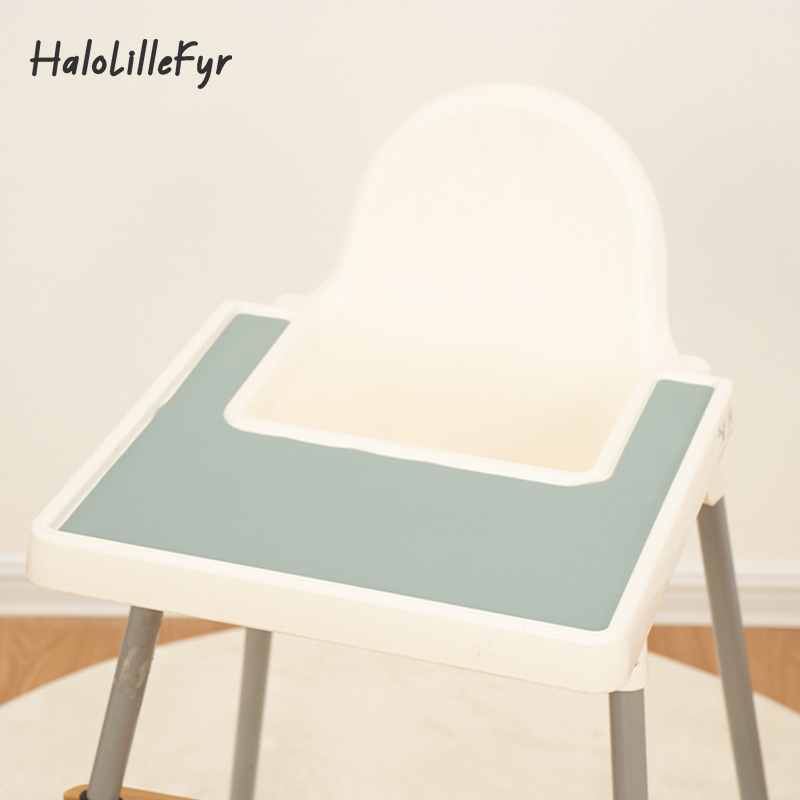 Baby Food Chair - Wasserdichtes Baby-Silikon-Tischset für Hochstühle, Kleinkind-Geschirr, Küchenhelfer,