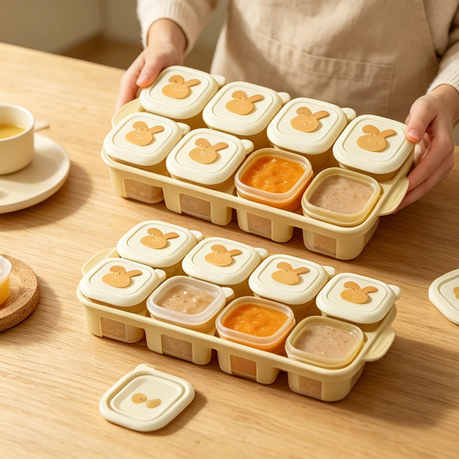 Würfelförmige Lebensmittel-Gef – Baby Food Yogurt Bewertung und Preis