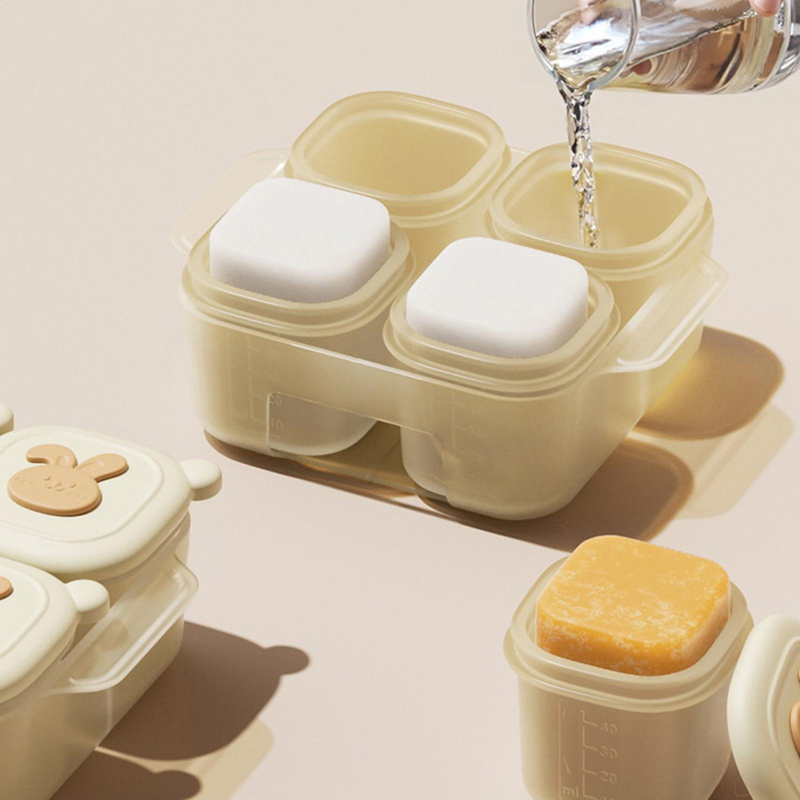Würfelförmige Lebensmittel-Gef – Baby Food Yogurt Bewertung und Preis