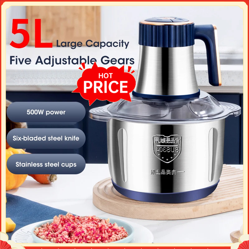 5L Elektrischer Fleischzerklei – Baby Food Vegetable Bewertung und Preis