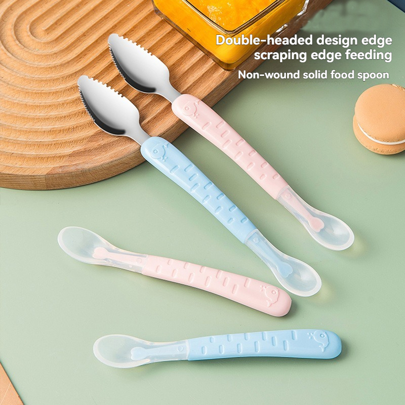 Baby-Nahrungsschaber-Löffel -  – Baby Food Apple Bewertung und Preis