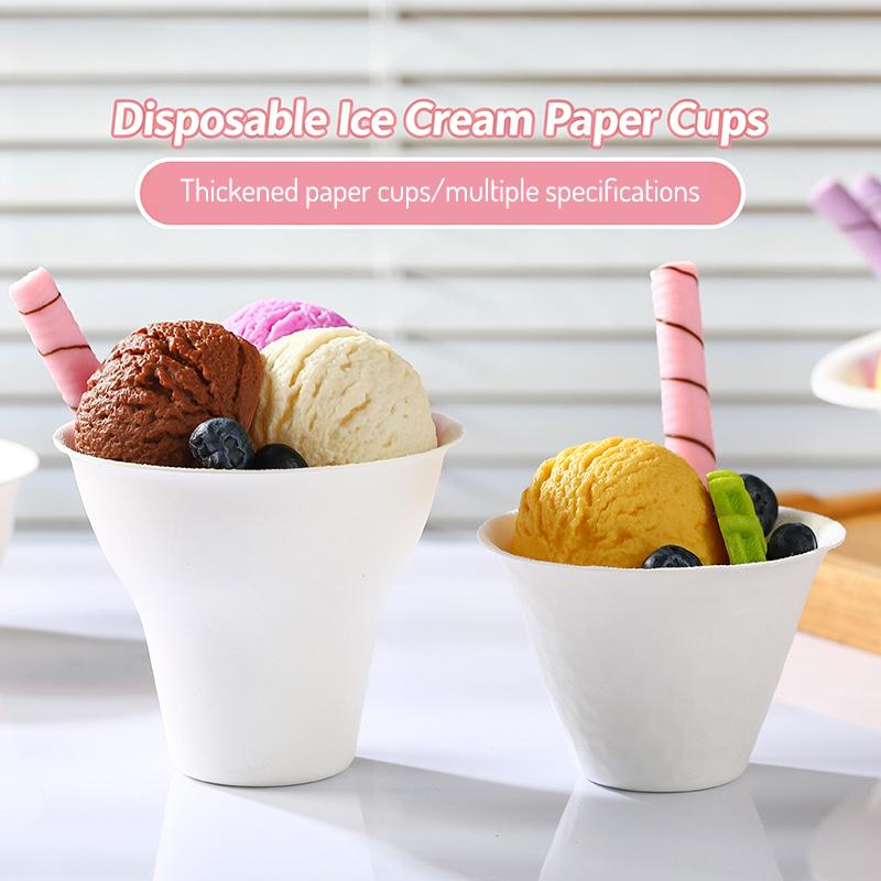 【YA】Papier-Dessertschalen, 10  – Baby Food Yogurt Bewertung und Preis