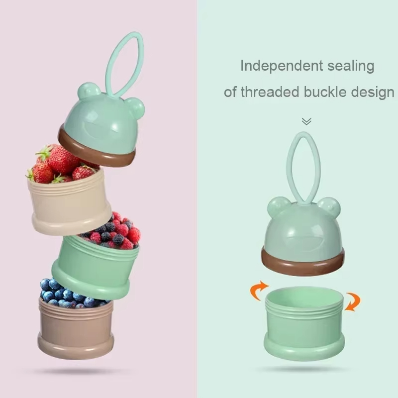 Farbige Milchpulverbox, prakti – Baby Food Quantity Bewertung und Preis