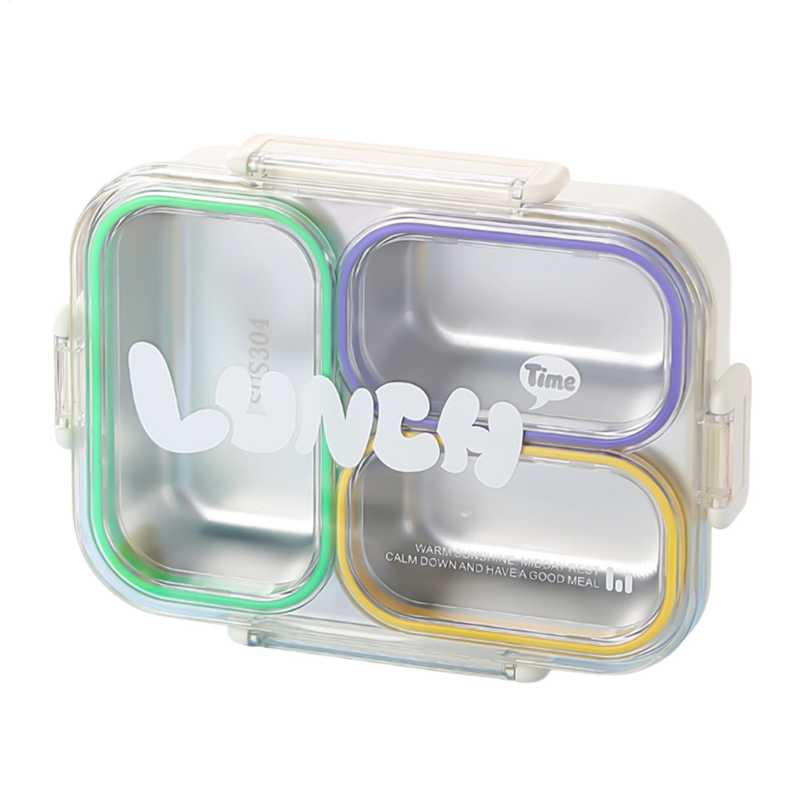 Edelstahl-Lunchbox, geteilt, a – Baby Food Container Bewertung und Preis
