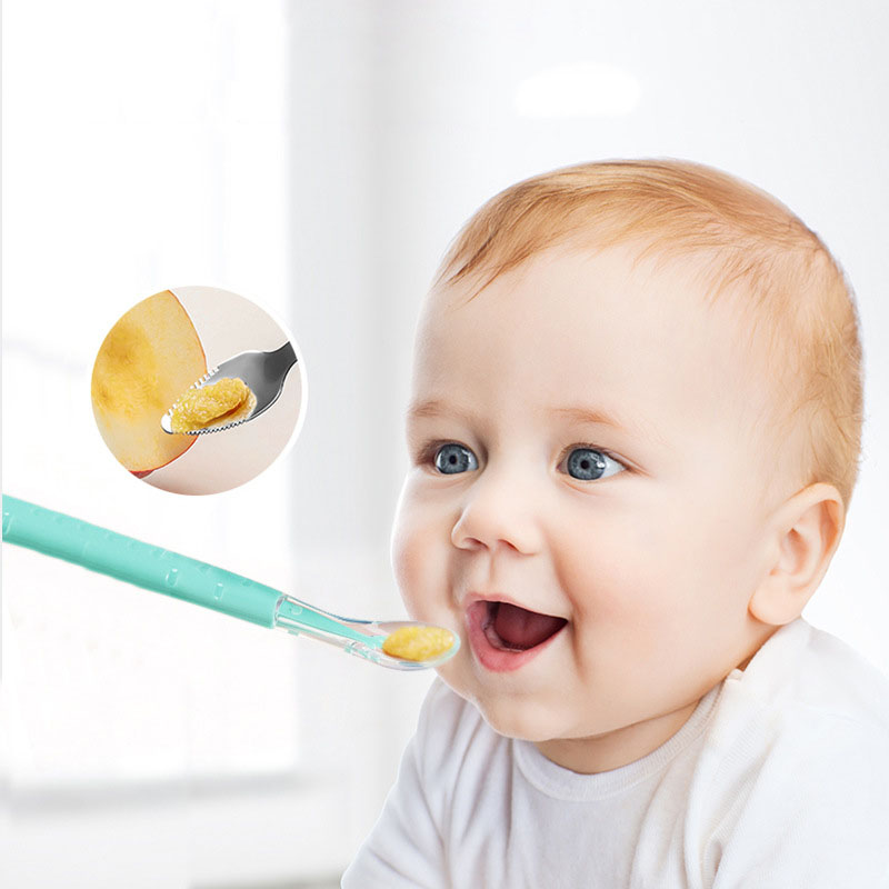Doppelköpfiger Schaberlöffel z – Baby Food Apple Bewertung und Preis