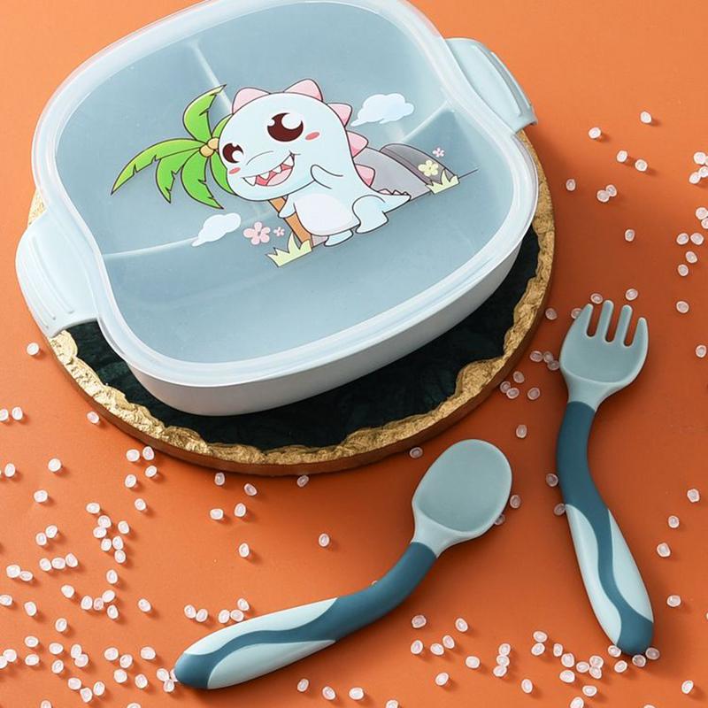 Baby Gabel Und Löffel Silikon  – Baby Food Weaning Bewertung und Preis