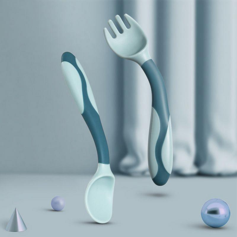 Baby Gabel Und Löffel Silikon  – Baby Food Weaning Bewertung und Preis