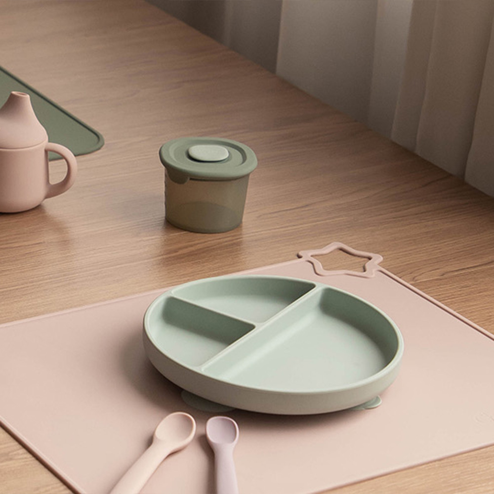 1 Stück einfaches Silikon-Tisc – Baby Food In Restaurant Bewertung und Preis