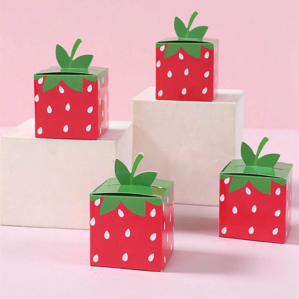 10 Stücke Süße Frucht Erdbeere – Baby Food Container Bewertung und Preis