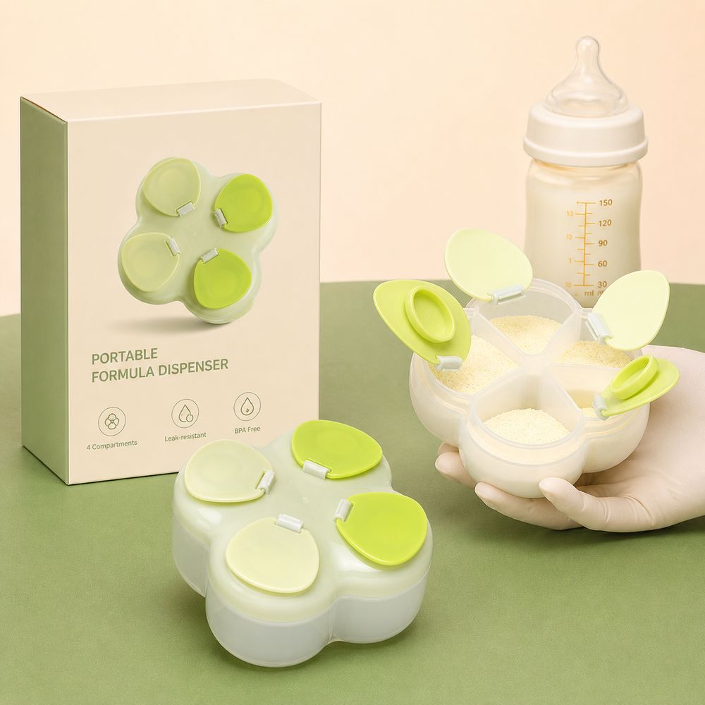 Unterteilter Formel-Dispenser  – Baby Food Container Bewertung und Preis