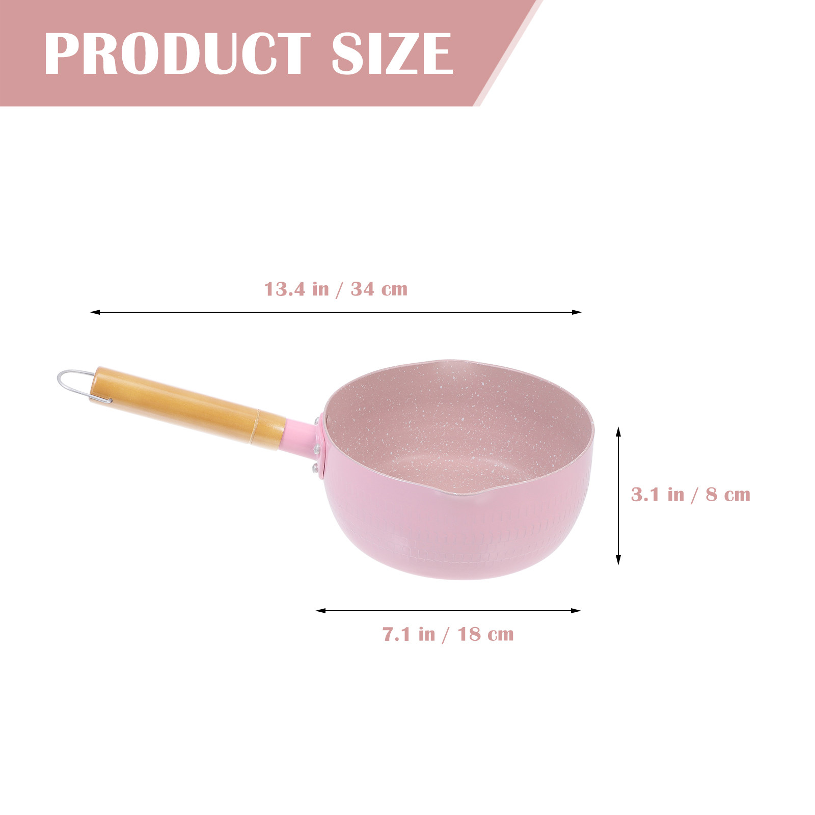Holzgriff Aluminium-Milchtopf  – Baby Food In Restaurant Bewertung und Preis