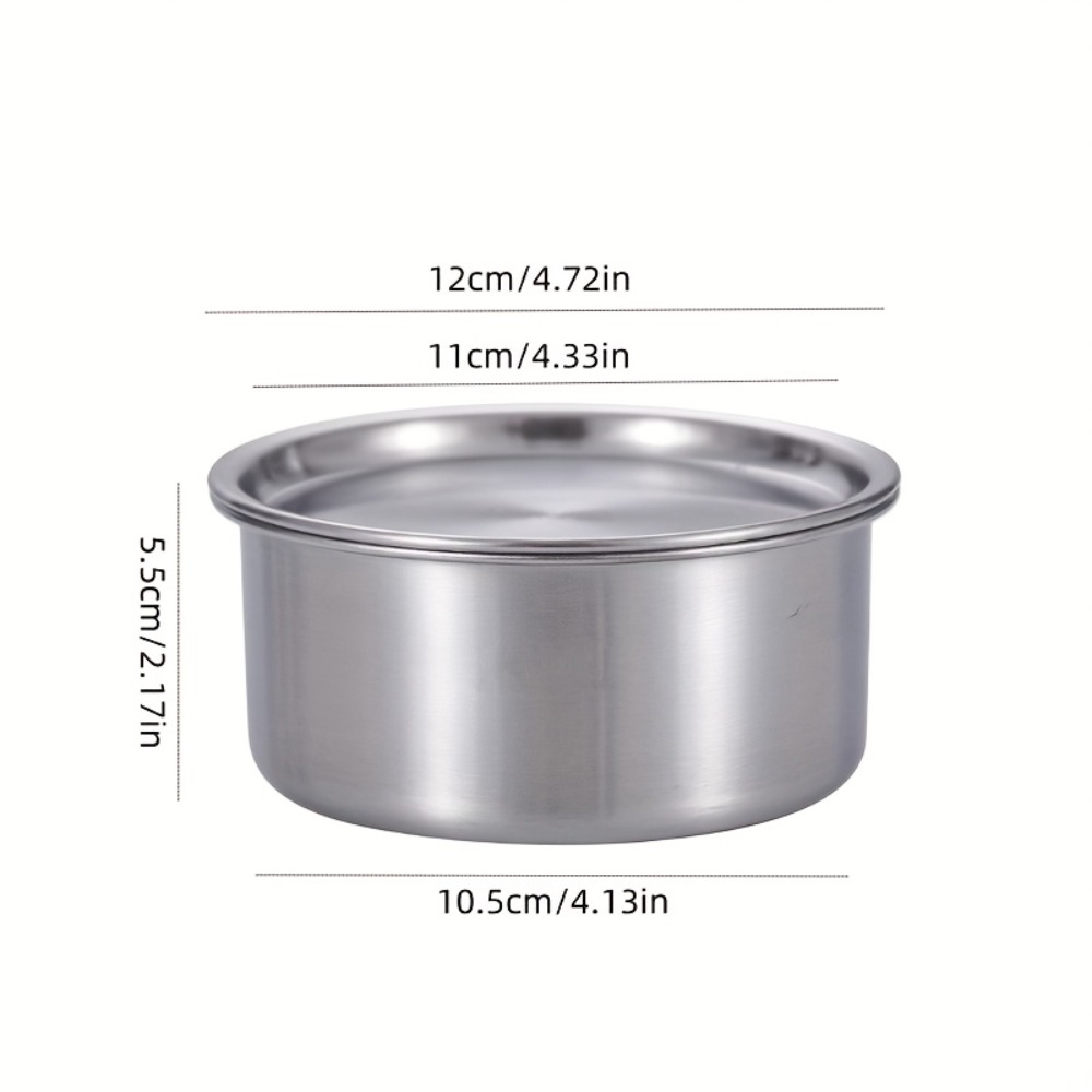 304 Edelstahl Ramekin mit Deck – Baby Food Prep Containers Bewertung und Preis