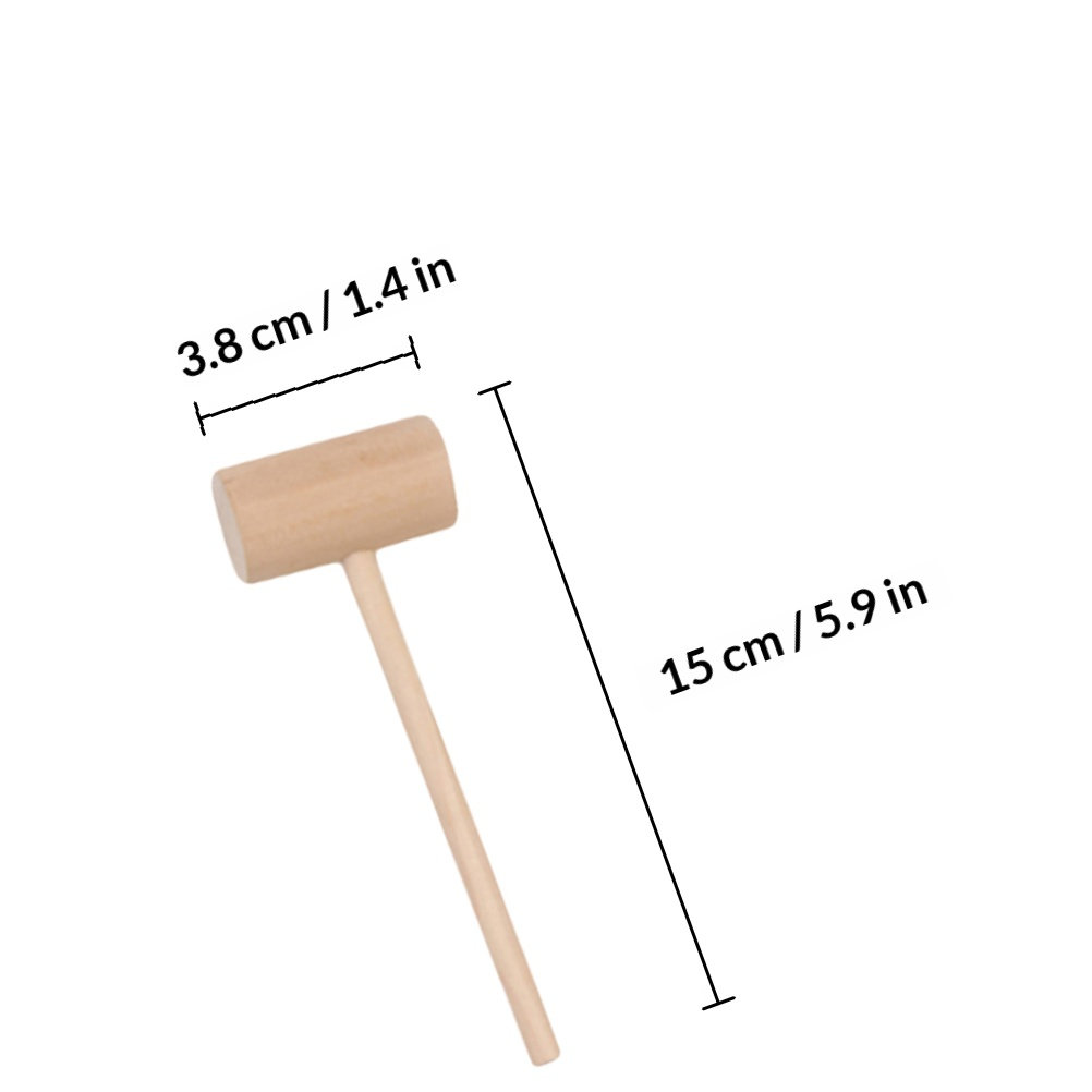 20 Stück Mini-Holzhammern, sol – Baby Food In Restaurant Bewertung und Preis