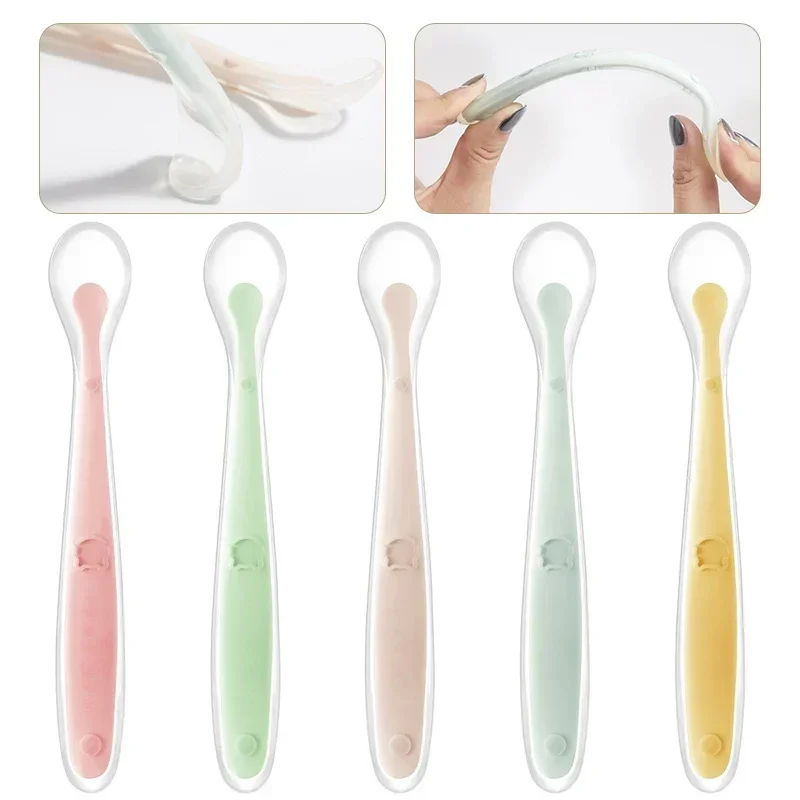 Weicher Silikon-Babylöffel für – Baby Food Quantity Bewertung und Preis