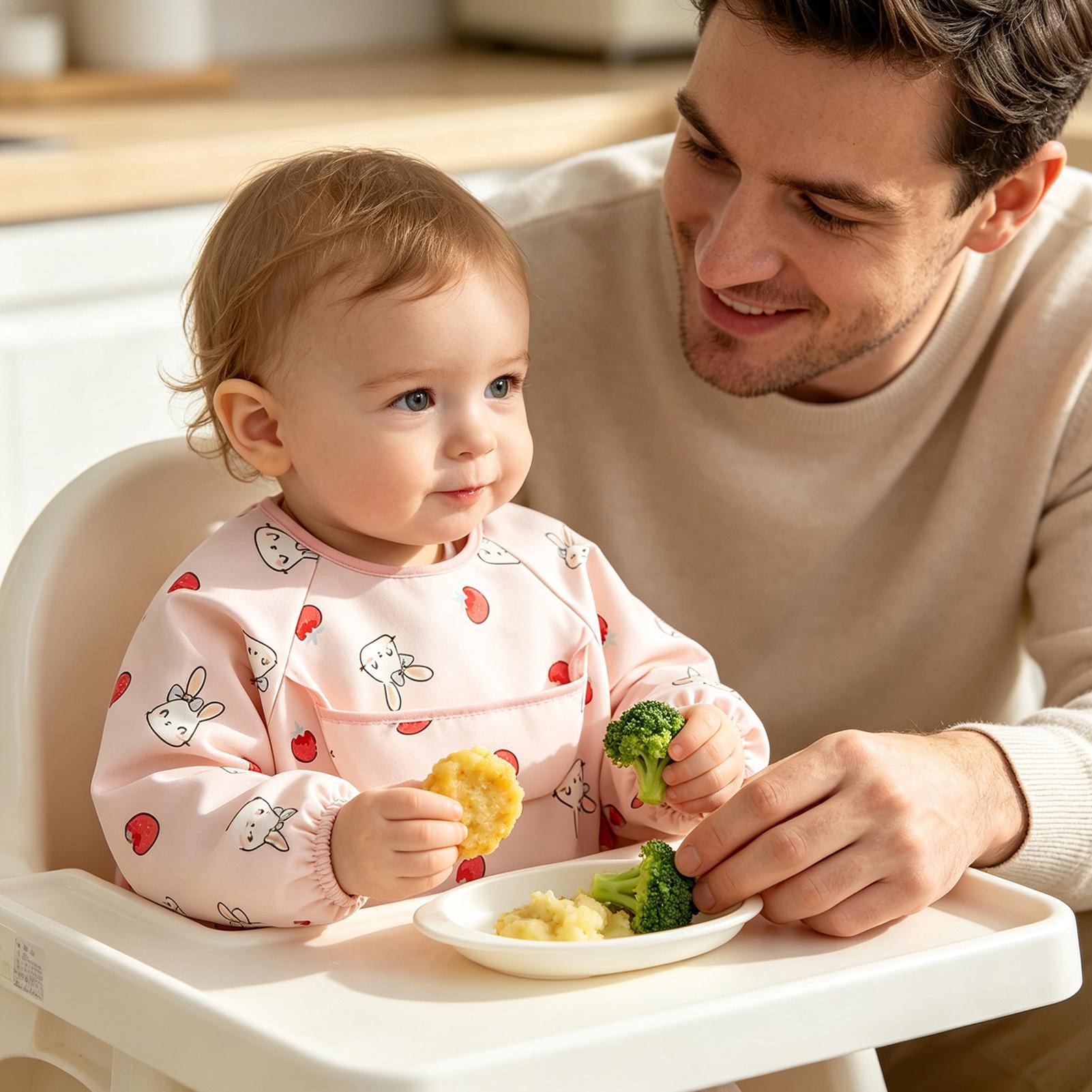 Fütterungsschürze, weich, vers – Baby Food In Restaurant Bewertung und Preis