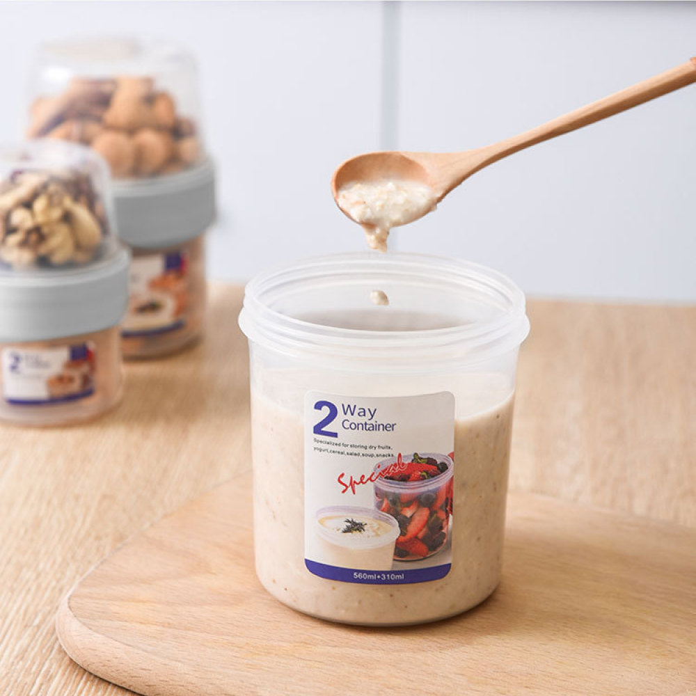 Doppelschichtiger, auslaufsich – Baby Food Yogurt Bewertung und Preis