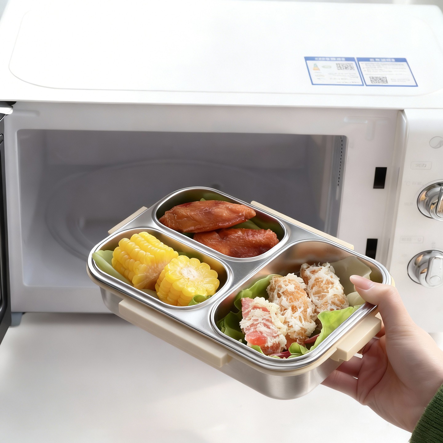 Große Cartoon-Lunchbox für Kin – Baby Food Container Bewertung und Preis